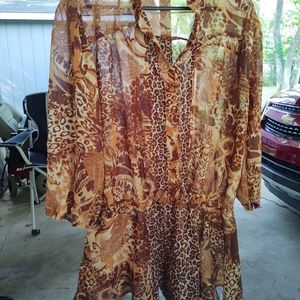 Erica brooke sheer top